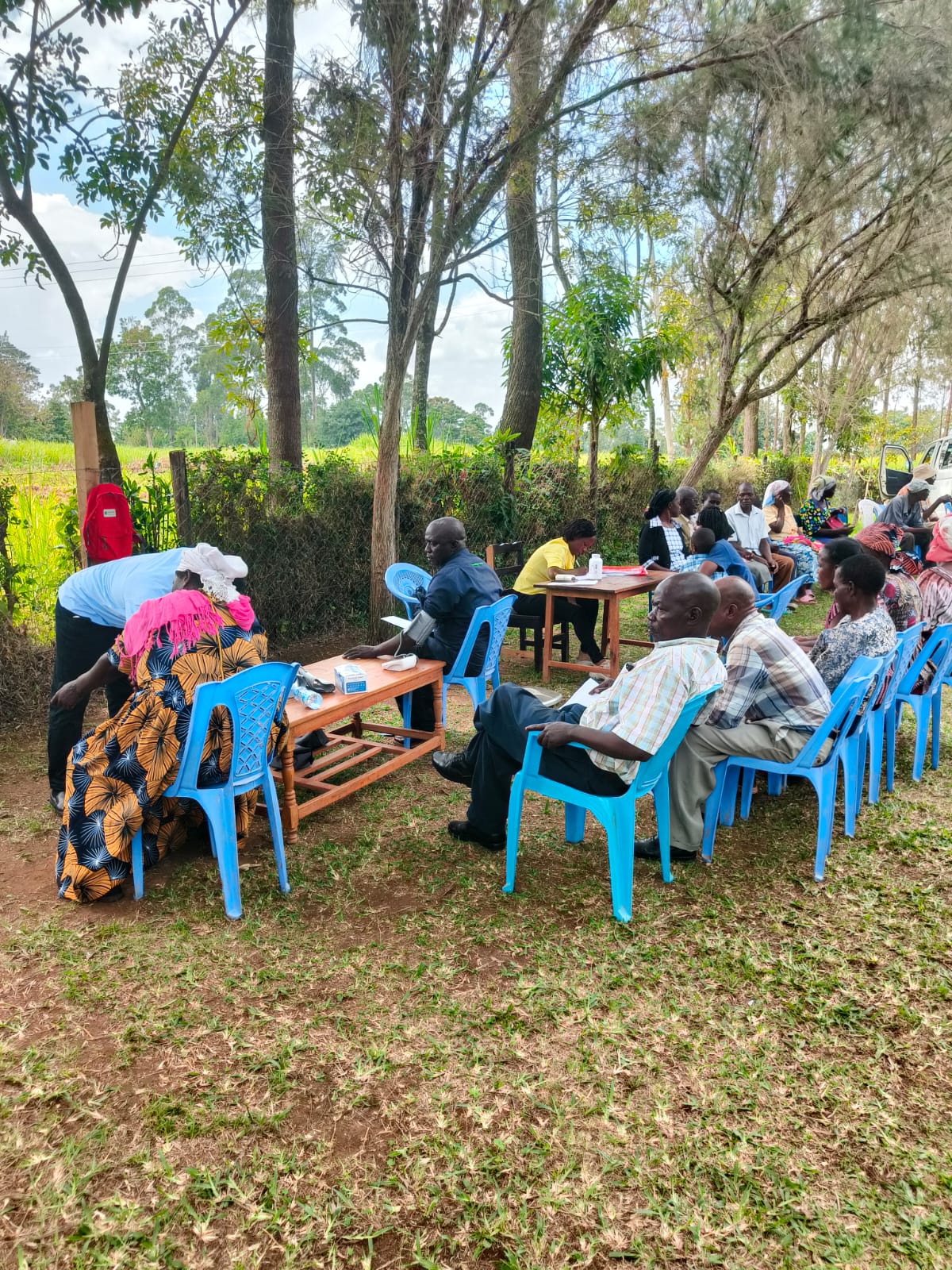 Mung'ang'a Parish outreach